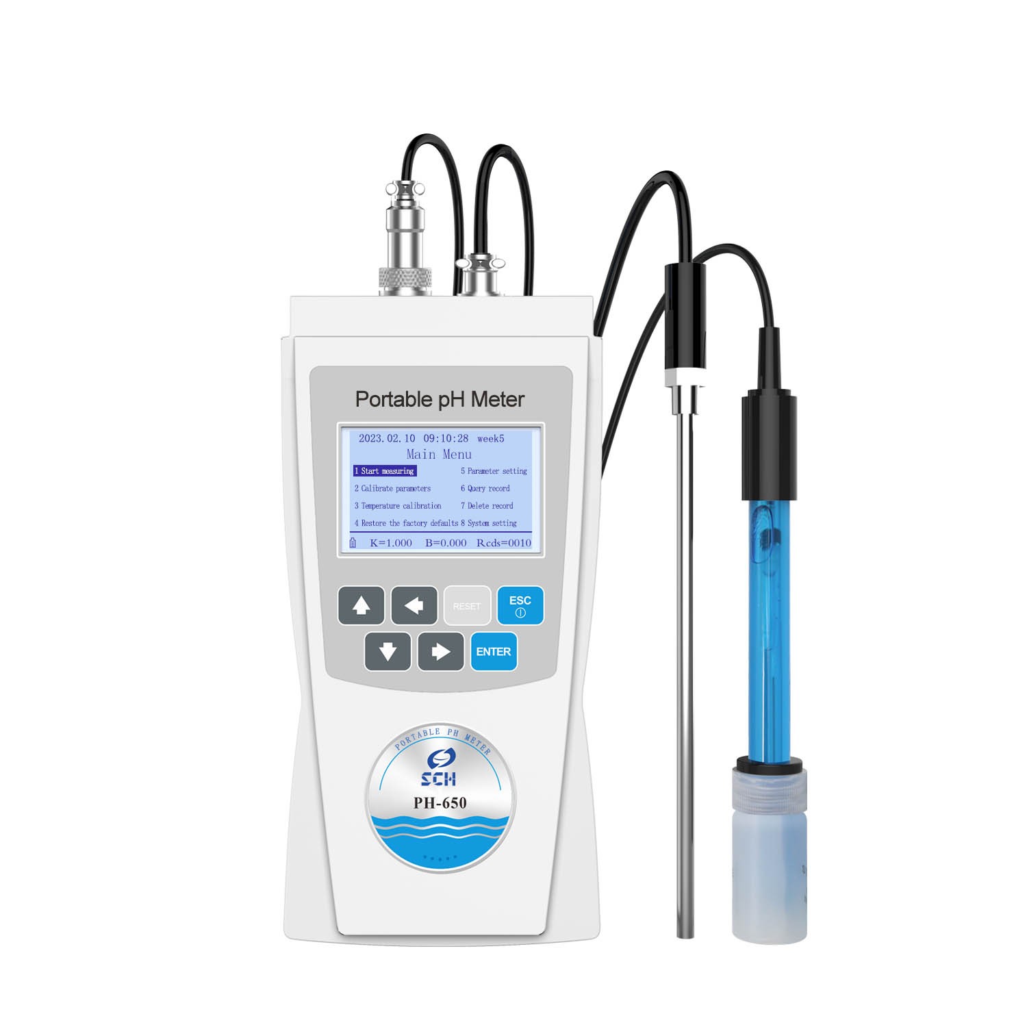 PH-650-Portable Precise pH Analyzer